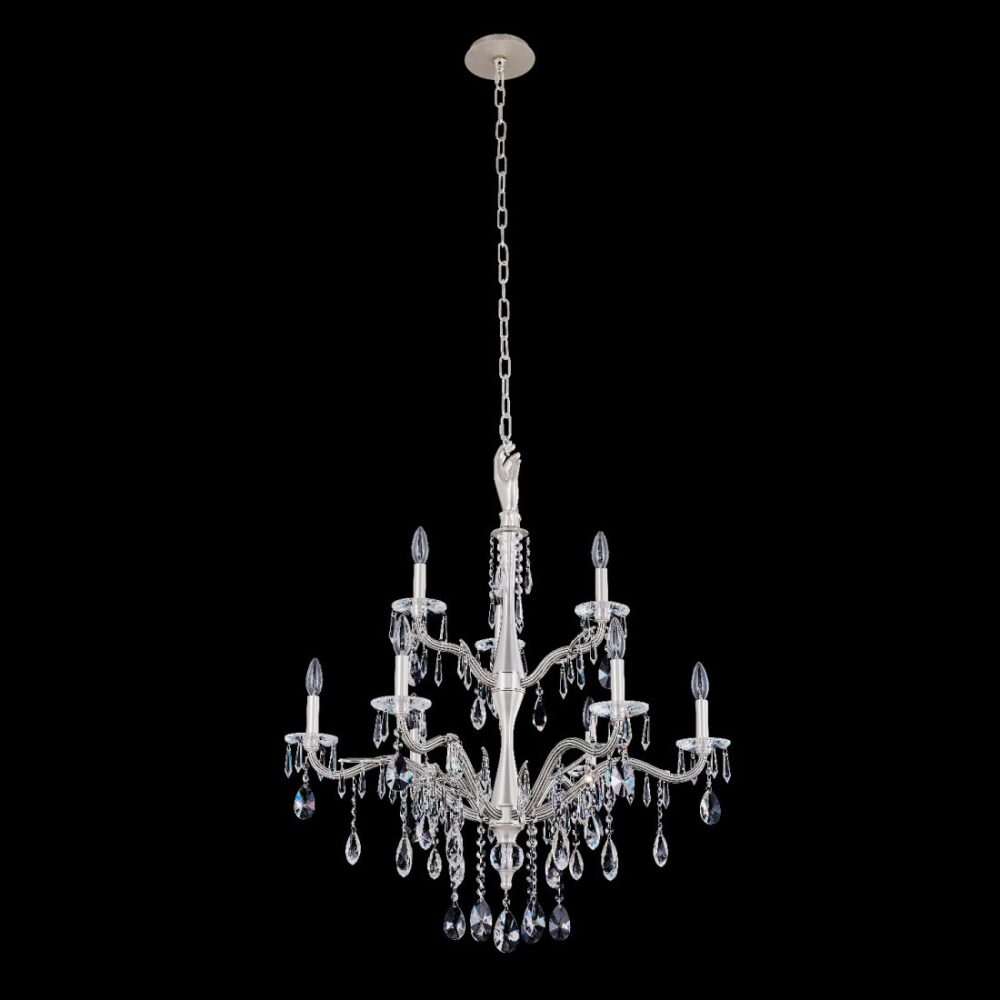 Venere 9 Light 2 Tier Chandeli