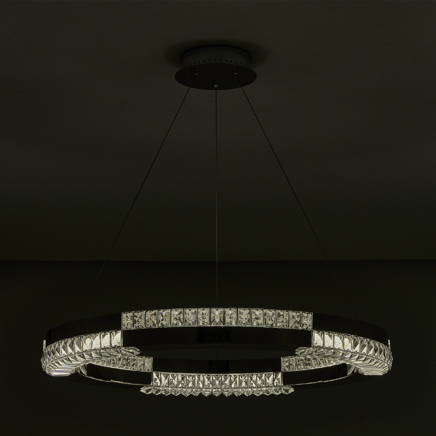 DAMA 28 IN CHROME PENDANT - Image 5